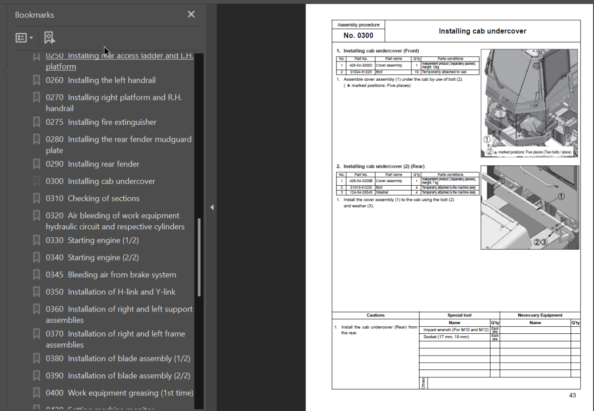 WD600-6R (GEN00143-03) Shop Manual