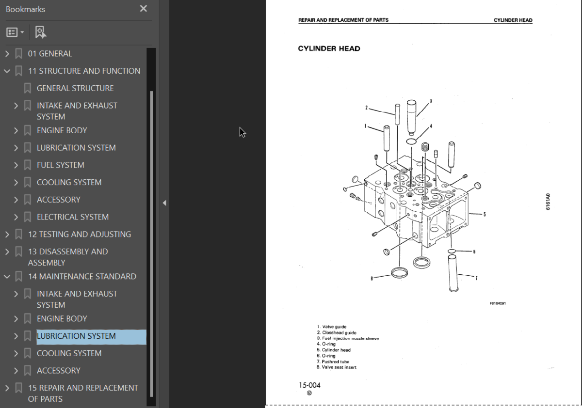 6D170-1 SERIES Diesel Engine Shop Manual