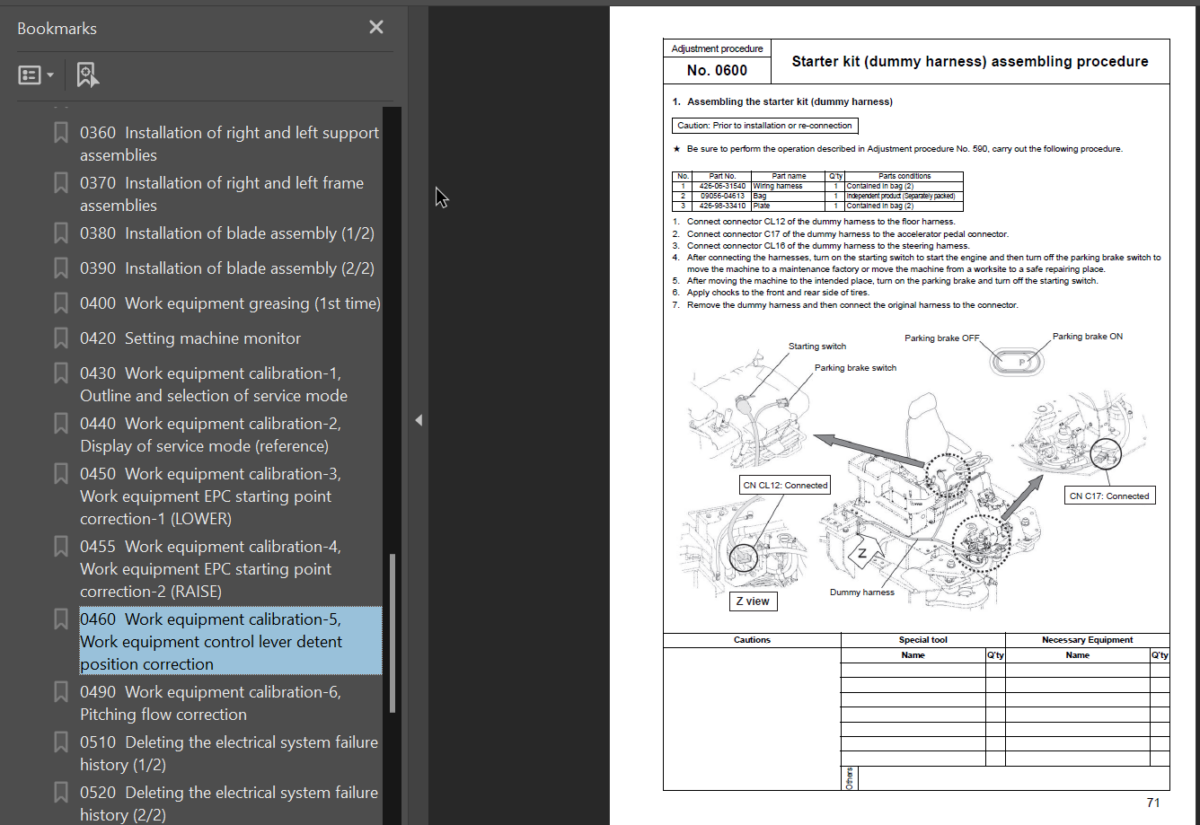 WD600-6R (GEN00143-03) Shop Manual