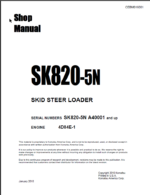 SK820-5N Shop Manual