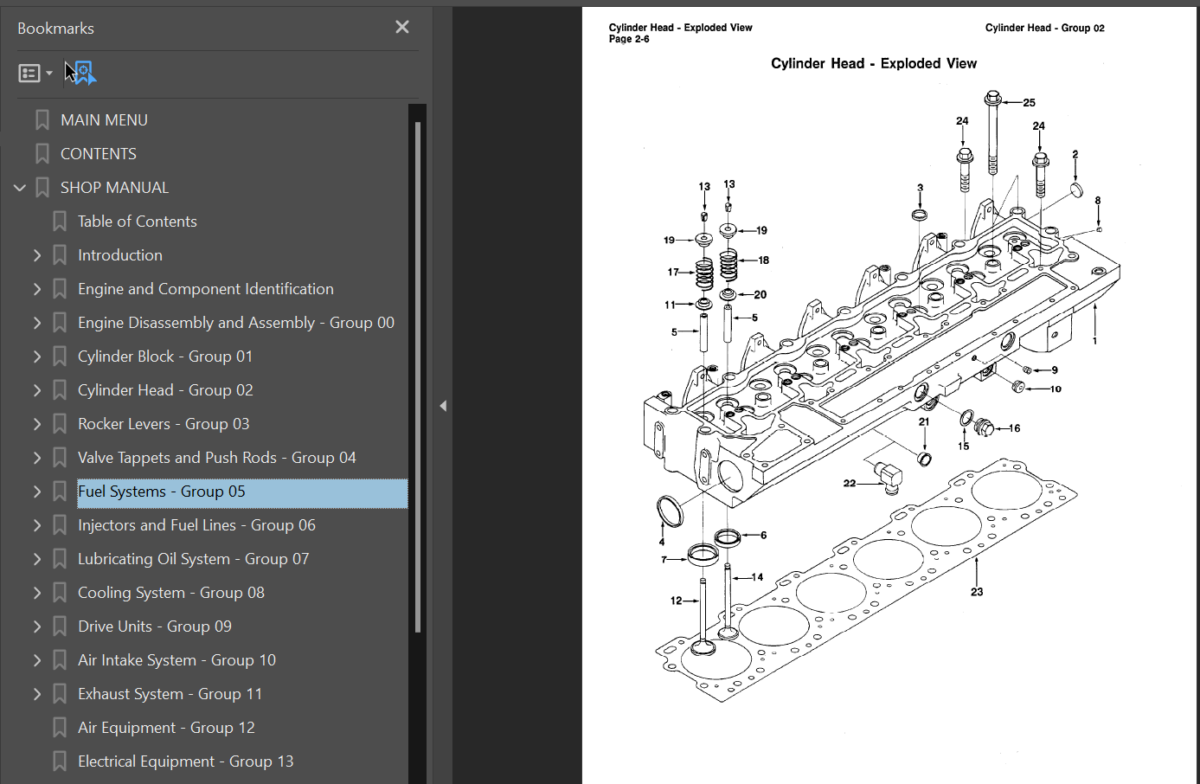 S6D114E-1 SA6D114E-1 SAA6D114E-1 Series Engine Shop Manual