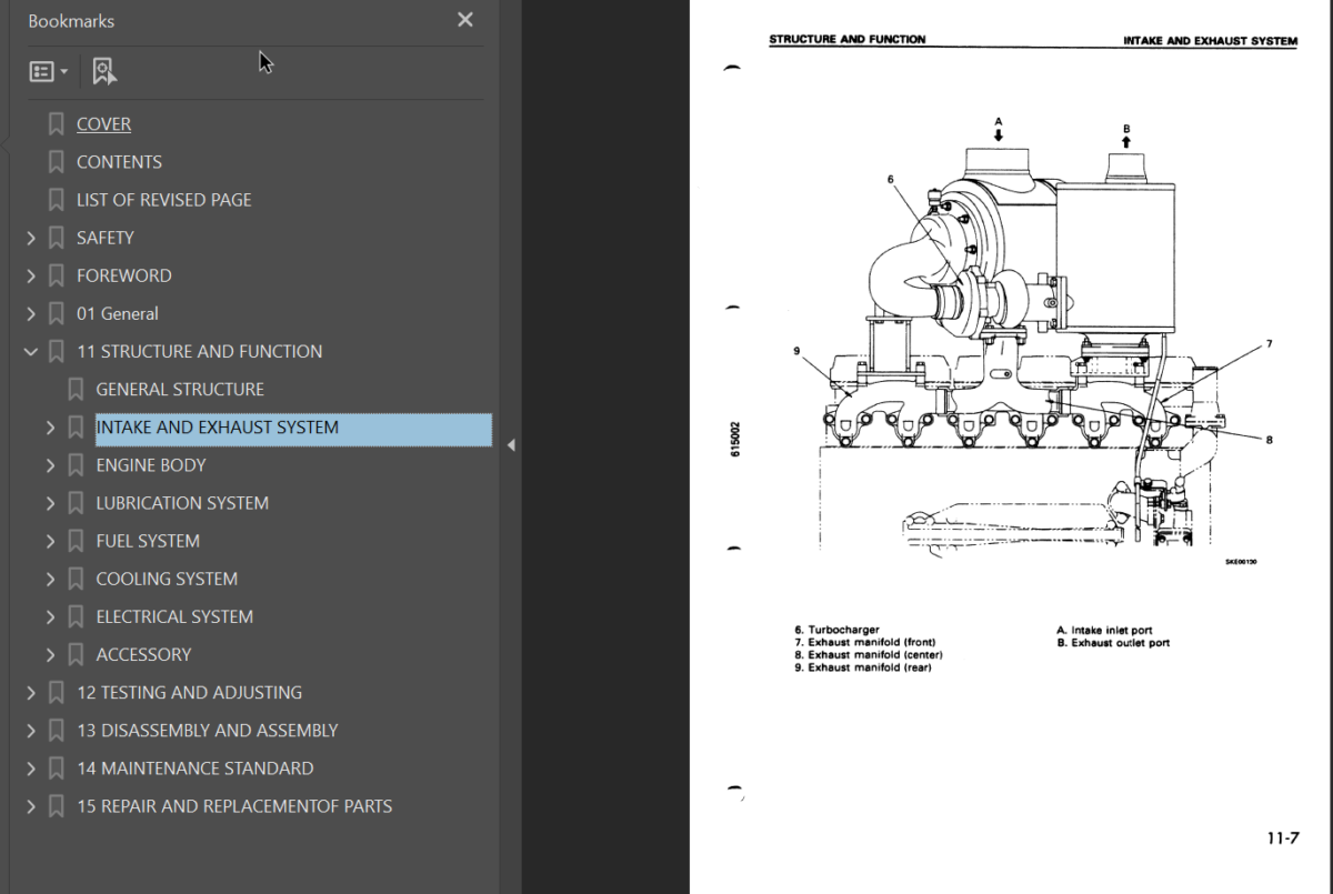 125-2 SERIES Diesel Engine Shop Manual