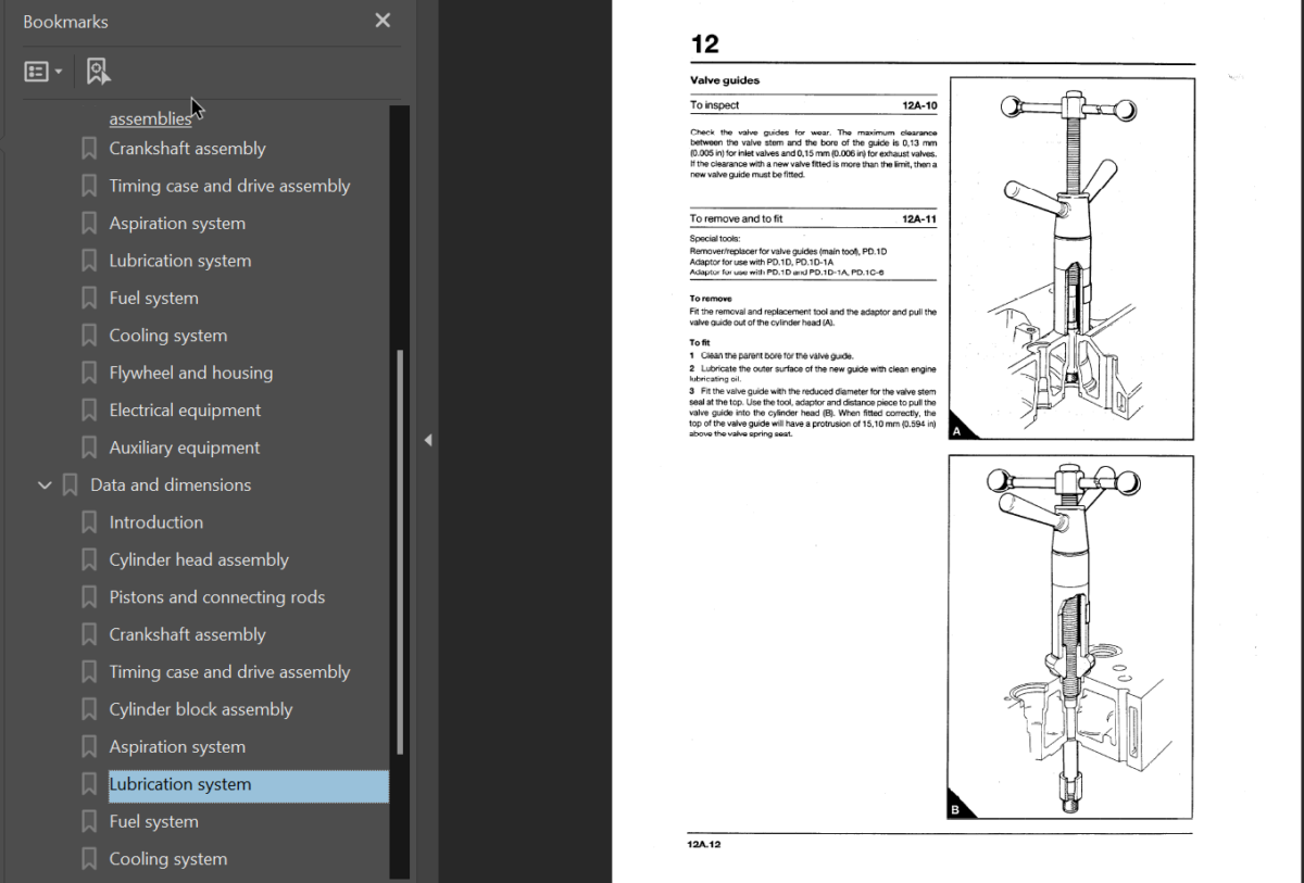 1000 SERIES Diesel Engine Shop Manual