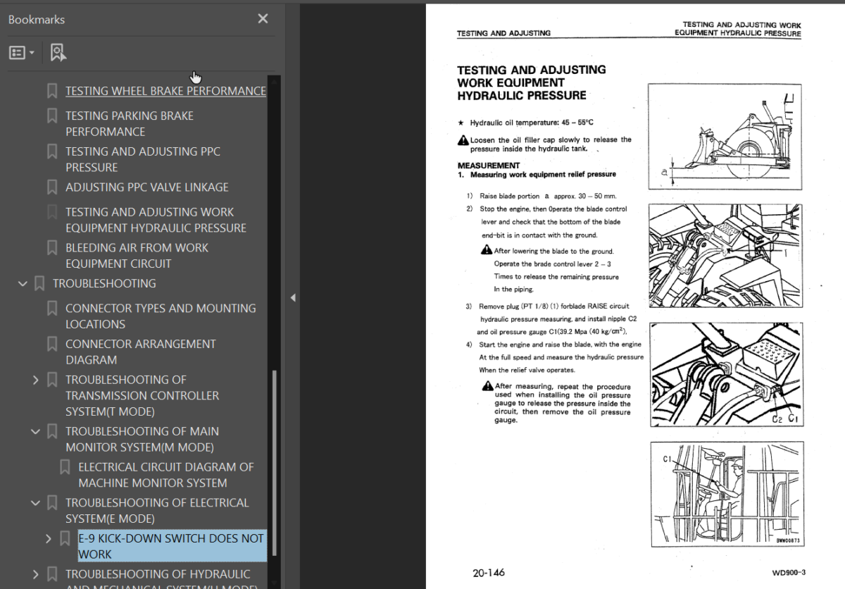 WD900-3 (SEBMW00601) Shop Manual