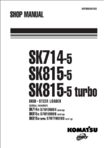 SK714-5 SK815-5 SK815-5 Shop Manual