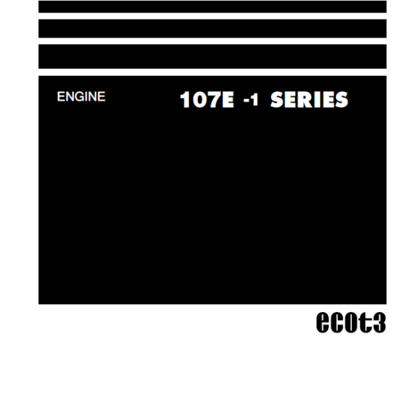 107E -1 SERIES Engine Shop Manual