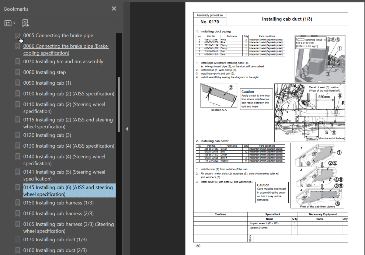 WD600-6 (GEN00096-04) Shop Manual