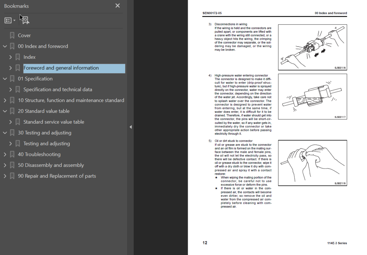 114E -3 SERIES Engine Shop Manual