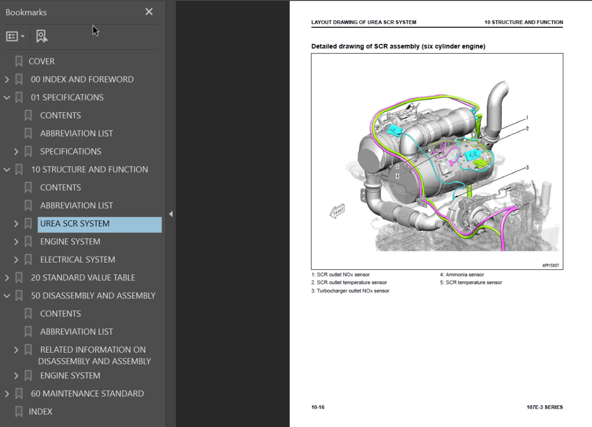 107E -3 SERIES Engine Shop Manual