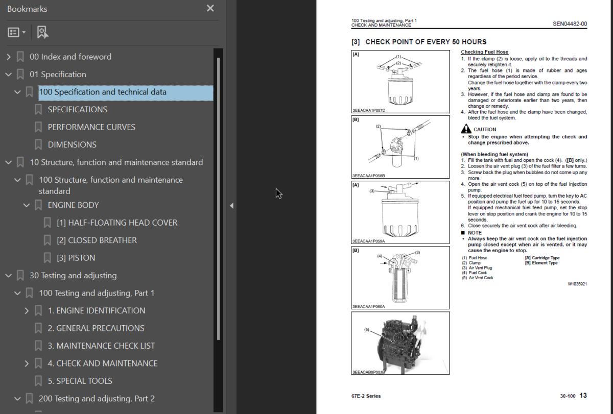 67E -2 SERIES Series Shop Manual