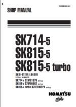 SK714-5 SK815-5 SK815-5 TurboShop Manual