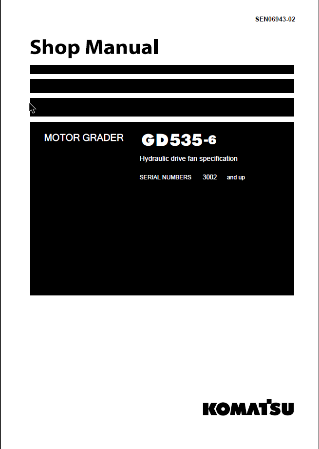 GD535-6 Shop Manual