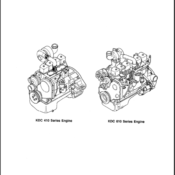 410 and 610 Series Engine Shop Manual