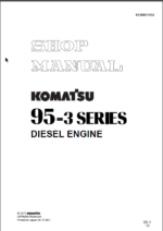 95-3 SERIES Diesel Engine Shop Manual