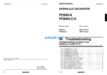 HYDRAULIC EXCAVATOR PC600 -8 PC600LC-8 (SERIAL NUMBERS 30001 and up) (SEN00128-21) Shop Manual