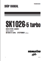 SK1036-5 turbo Shop Manual