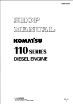 110 SERIES Diesel Engine Shop Manual