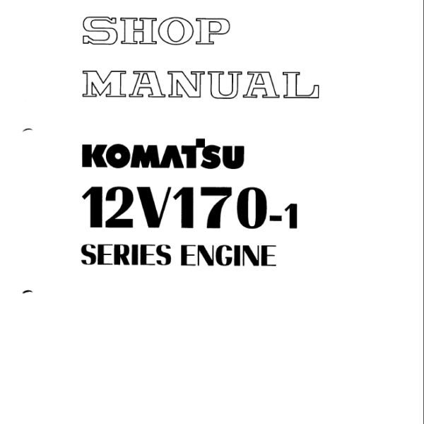 125E -7 SERIES Engine Shop Manual