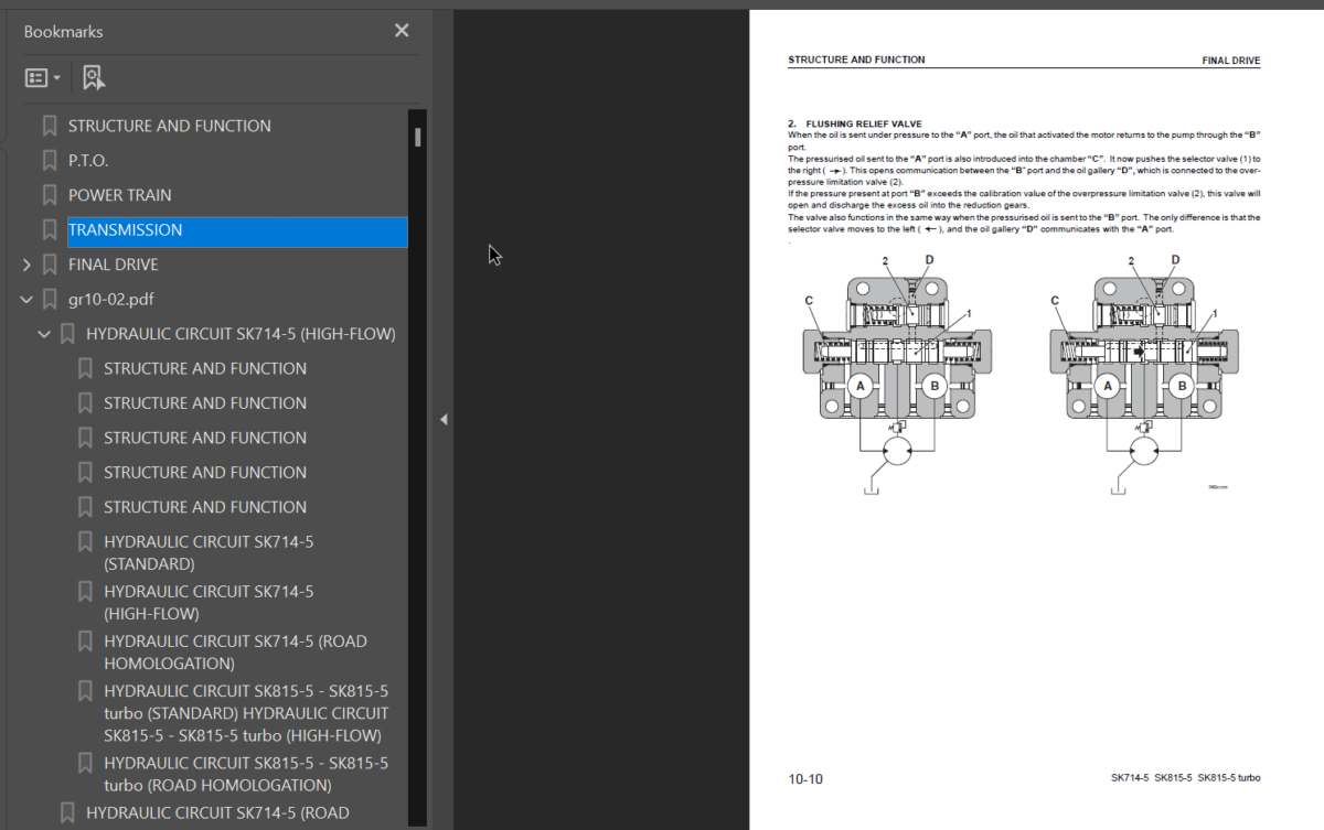 SK714-5 SK815-5 SK815-5 TurboShop Manual