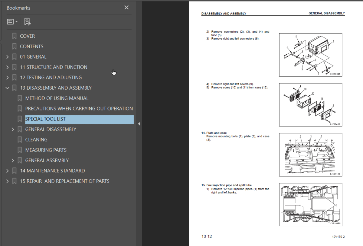 12V170-2 SERIES Engine Shop Manual