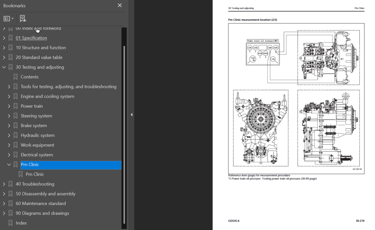 GD535-6 Shop Manual