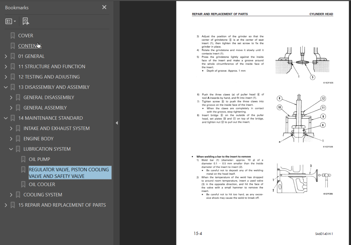 SA6D140-H-1 Diesel Engine Shop Manual