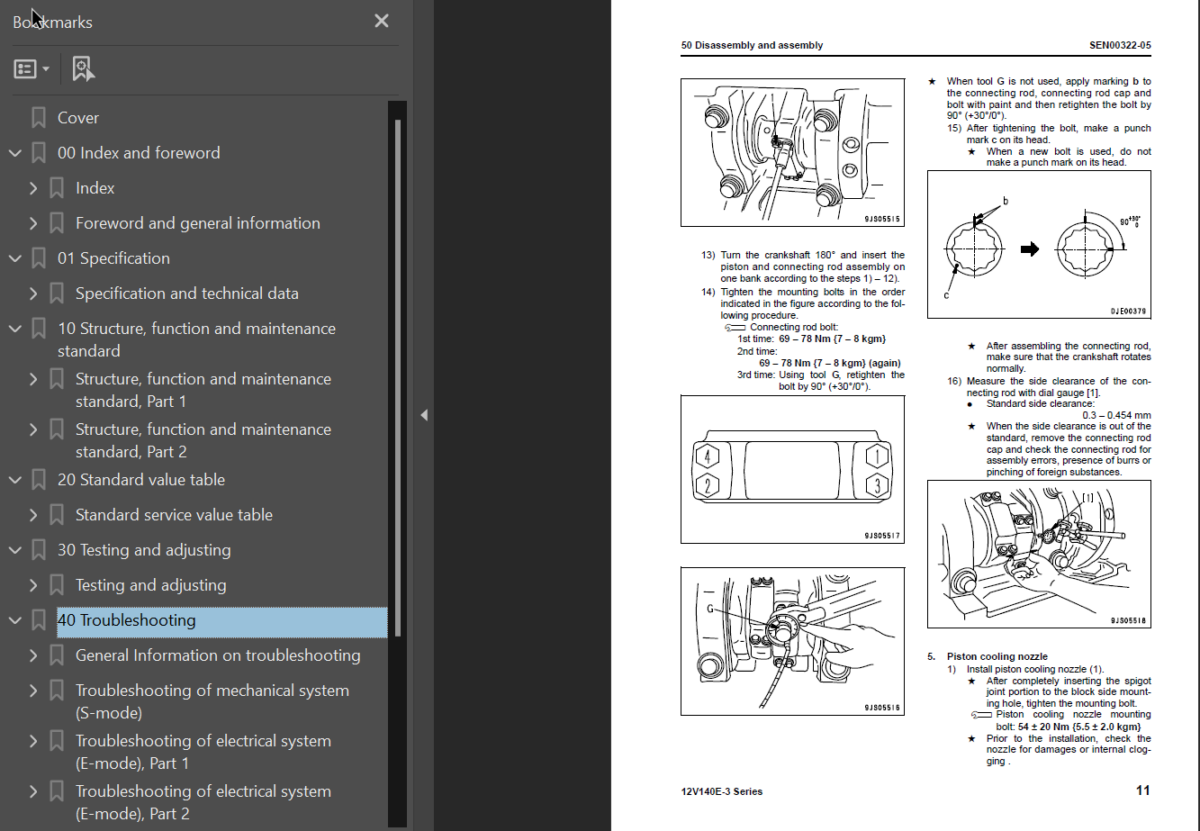 12V140E -3 SERIES Engine Shop Manual