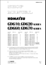 GD610 GD620 GD660 GD670 Shop Manual