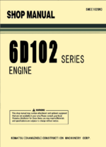 6D102 Series Engine Shop Manual