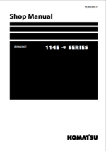 114E-6 SERIES Engine Shop Manual