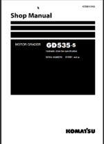 GD535-5 (KEBM665002) Shop Manual