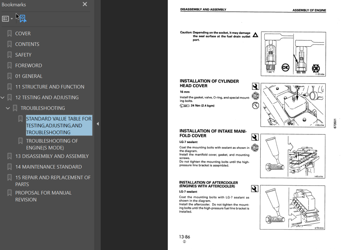 6D102 Series Engine Shop Manual