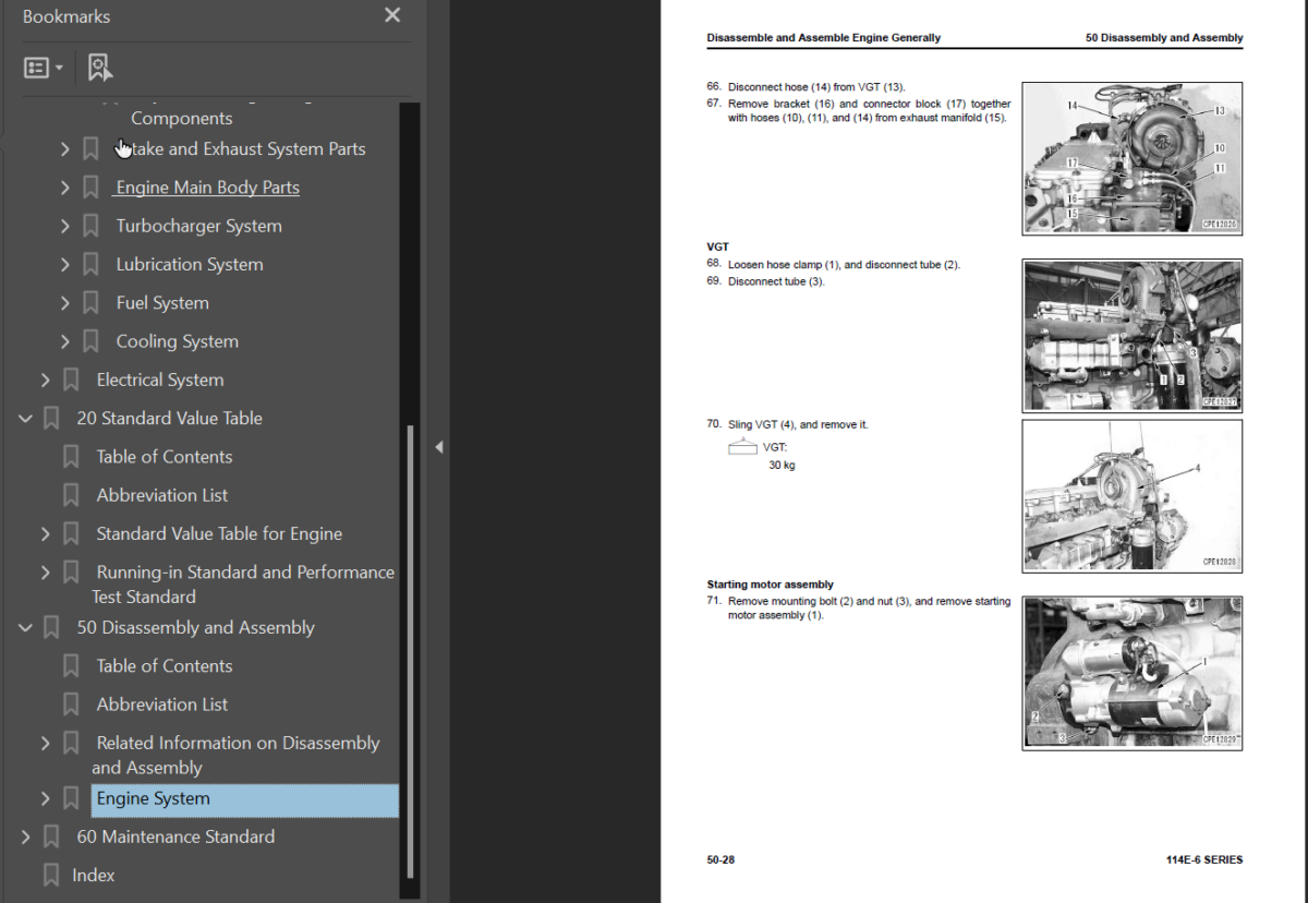 114E-6 SERIES Engine Shop Manual