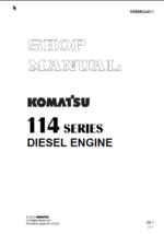 114 SERIES Diesel Engine Shop Manual