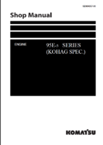 95E-5 SERIES Engine Shop Manual