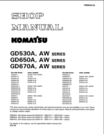 GD530A GD650A GD67OA Shop Manual