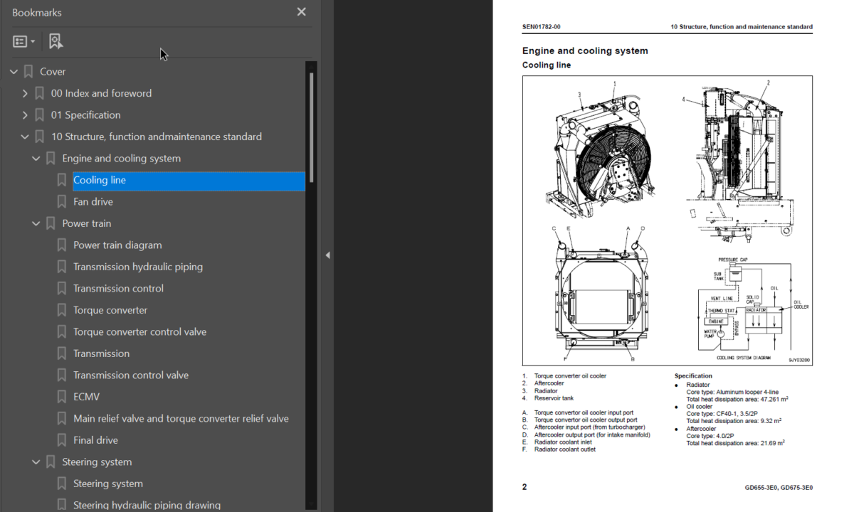 GD655-3E0 GD675-3E0 Shop Manual