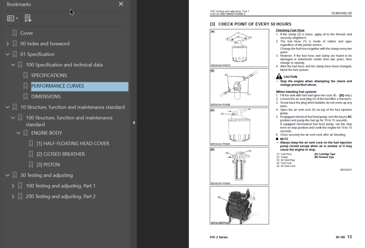 67E -2 SERIES Engine Shop Manual