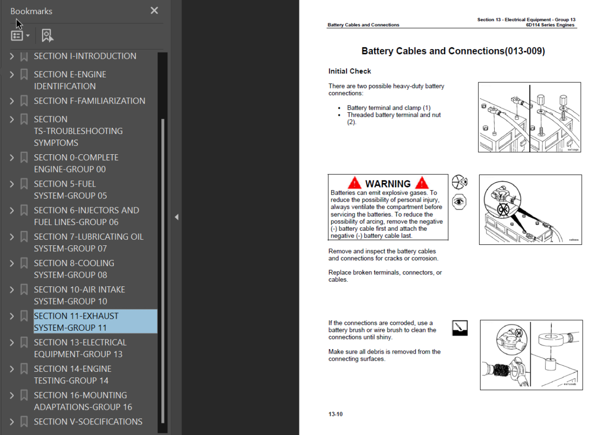 6D114 SERIES Engine Shop Manual