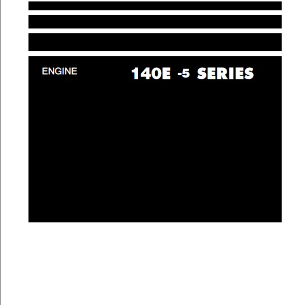 140E-5 SERIES Engine Shop Manual