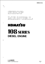 108 SERIES Diesel Engine Shop Manual