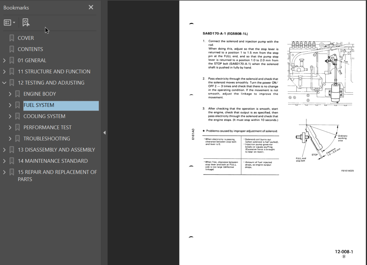 6D170-1 SERIES Diesel Engine Shop Manual