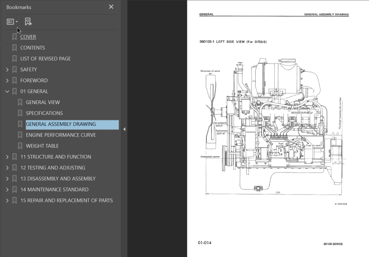 6D125 SERIES Diesel Engine Shop Manual