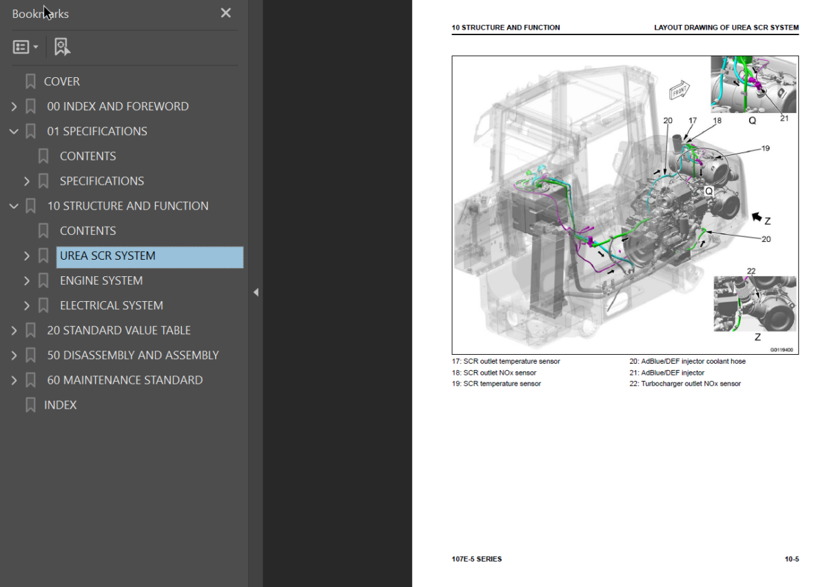 -107E -5 SERIES Engine Shop Manual