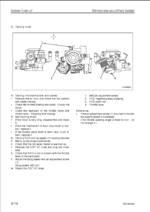 GCT GK15 GK21 GK25 Gasoline Engine Shop Manual