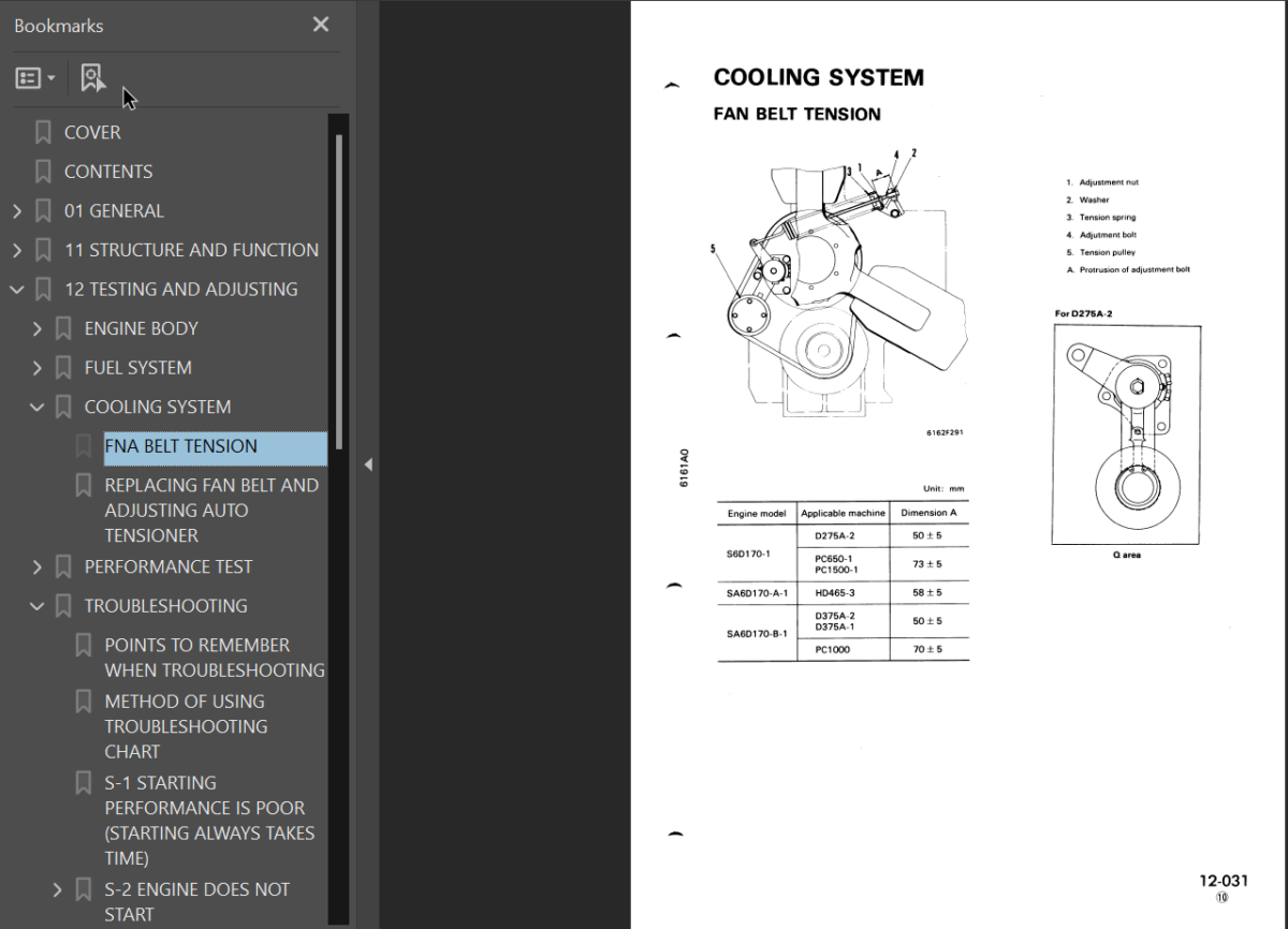 6D170-1 SERIES Diesel Engine Shop Manual