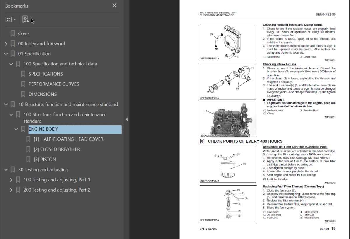 67E -2 SERIES Engine Shop Manual