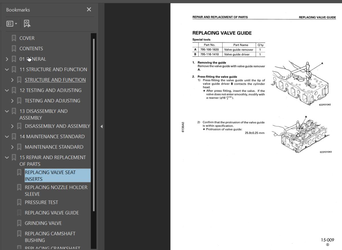 110 SERIES Diesel Engine Shop Manual