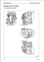 NISSAN K15 K21 K25 Gasoline Engine Shop Manual