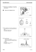 NISSAN K15 K21 K25 Gasoline Engine Shop Manual